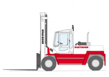 Челни вилични мотокари, дизелови SVETRUCK 1060-28