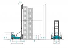 Челни вилични мотокари, дизелови Konecranes SMV 7/8 ECB 90 II