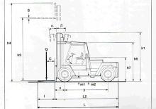 Челни вилични мотокари, дизелови Steinbock B 1506