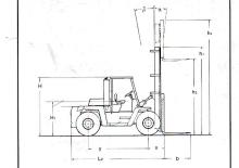 Челни вилични мотокари, дизелови Clark C 500-ys-250 D