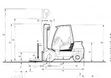 Челни вилични мотокари, дизелови Steinbock CD 22 C