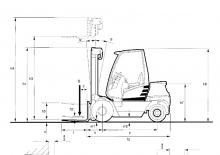 Челни вилични мотокари, дизелови Steinbock CD 45 C