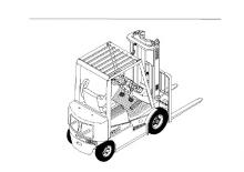 Челни вилични мотокари, дизелови Clark CDP 16
