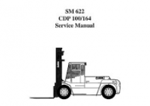Челни вилични мотокари, дизелови Clark CDP 164