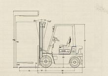 Челни вилични мотокари, дизелови Doosan D 15 S