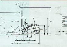 Челни вилични мотокари, дизелови Dimex D 25 Allegro