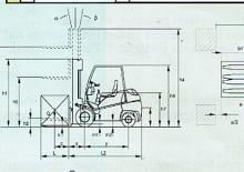 Челни вилични мотокари, дизелови Dimex D 30 Allegro