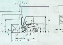 Челни вилични мотокари, дизелови Dimex D 35 Allegro