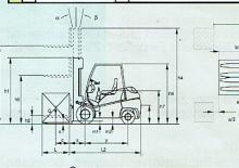Челни вилични мотокари, дизелови Dimex D 45 Allegro