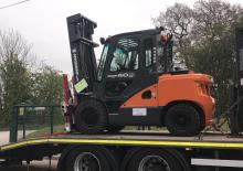 Челни вилични мотокари, дизелови Doosan D40SC-7