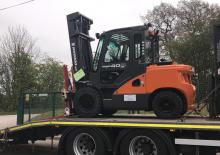 Челни вилични мотокари, дизелови Doosan D40SC-9
