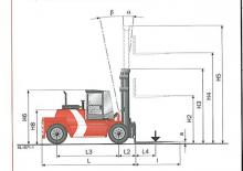 Челни вилични мотокари, дизелови Kalmar DC 25-1200 RoRo