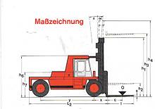 Челни вилични мотокари, дизелови Kalmar DC 42-1200 CS