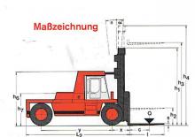 Челни вилични мотокари, дизелови Kalmar DC 42-1200 G
