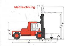 Челни вилични мотокари, дизелови Kalmar DCB 23,6-1200 N