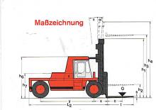 Челни вилични мотокари, дизелови Kalmar DCB 23,6-1200 NLB