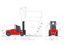 Челни вилични мотокари, дизелови Kalmar DCG 127-6