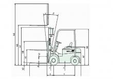 Челни вилични мотокари, дизелови Artison EFD 30 ECO-Z