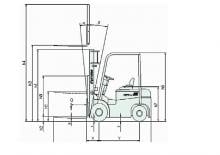 Челни вилични мотокари, дизелови Artison EFD 35 ECO-Z
