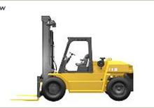 Челни вилични мотокари, дизелови Komatsu FD 115 T 7