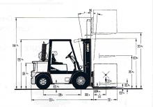Челни вилични мотокари, дизелови Clark GPX S 40 D