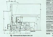 Челни вилични мотокари, дизелови Hyster H 10.00 XL