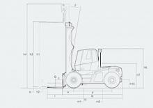 Челни вилични мотокари, дизелови Linde H 100/600 D