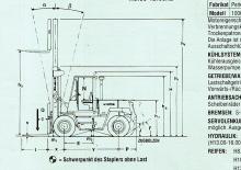 Челни вилични мотокари, дизелови Hyster H 13.00 XL