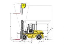 Челни вилични мотокари, дизелови Hyster H 13.00 XM - 6
