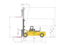 Челни вилични мотокари, дизелови Hyster H 44.00 E