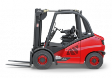 Челни вилични мотокари, дизелови Linde H50/600D