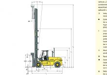 Челни вилични мотокари, дизелови Hyster H10.00XM 12EC