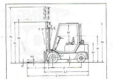 Челни вилични мотокари, дизелови Steinbock RH 20 D