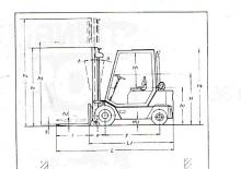 Челни вилични мотокари, дизелови Steinbock RH 25 D
