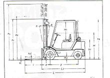 Челни вилични мотокари, дизелови Steinbock RH 30 D