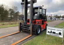 Челни вилични мотокари, дизелови SMV SL 10-600 A