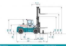 Челни вилични мотокари, дизелови Konecranes SMV 18-600 B