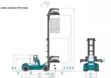 Челни вилични мотокари, дизелови Konecranes SMV 37 GC 4 S
