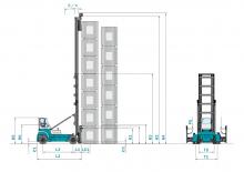 Челни вилични мотокари, дизелови Konecranes SMV 45 G 4