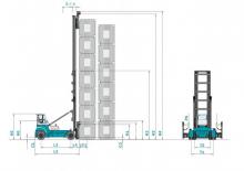 Челни вилични мотокари, дизелови Konecranes SMV 45 G 5