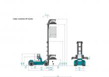 Челни вилични мотокари, дизелови Konecranes SMV 5/6 ECB 90 II