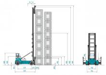Челни вилични мотокари, дизелови Konecranes SMV 6 ECB 80 II