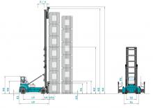 Челни вилични мотокари, дизелови Konecranes SMV 6 ECB 80 II