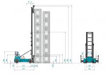 Челни вилични мотокари, дизелови Konecranes SMV 6/7 ECB 100 DS II