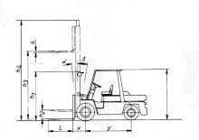 Челни вилични мотокари, дизелови Nissan WF 03 A 35 U