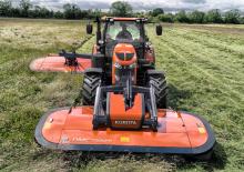 Челно монтиран косачен диск с кондиционер Kubota DMC7332T 