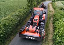 Челно монтиран косачен диск с кондиционер Kubota DMC7336R 