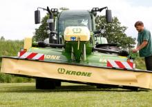 Челно монтиран косачен диск с кондиционер Krone EasyCut F 320 CV Gen 2