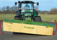 Челно монтирани дискови косачки без кондиционер Krone EasyCut F 320 M
