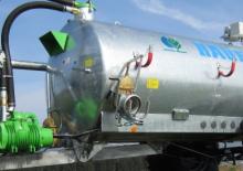 Цистерни за течен оборски тор Bauer Irrigation Combi tanker K63 single axle